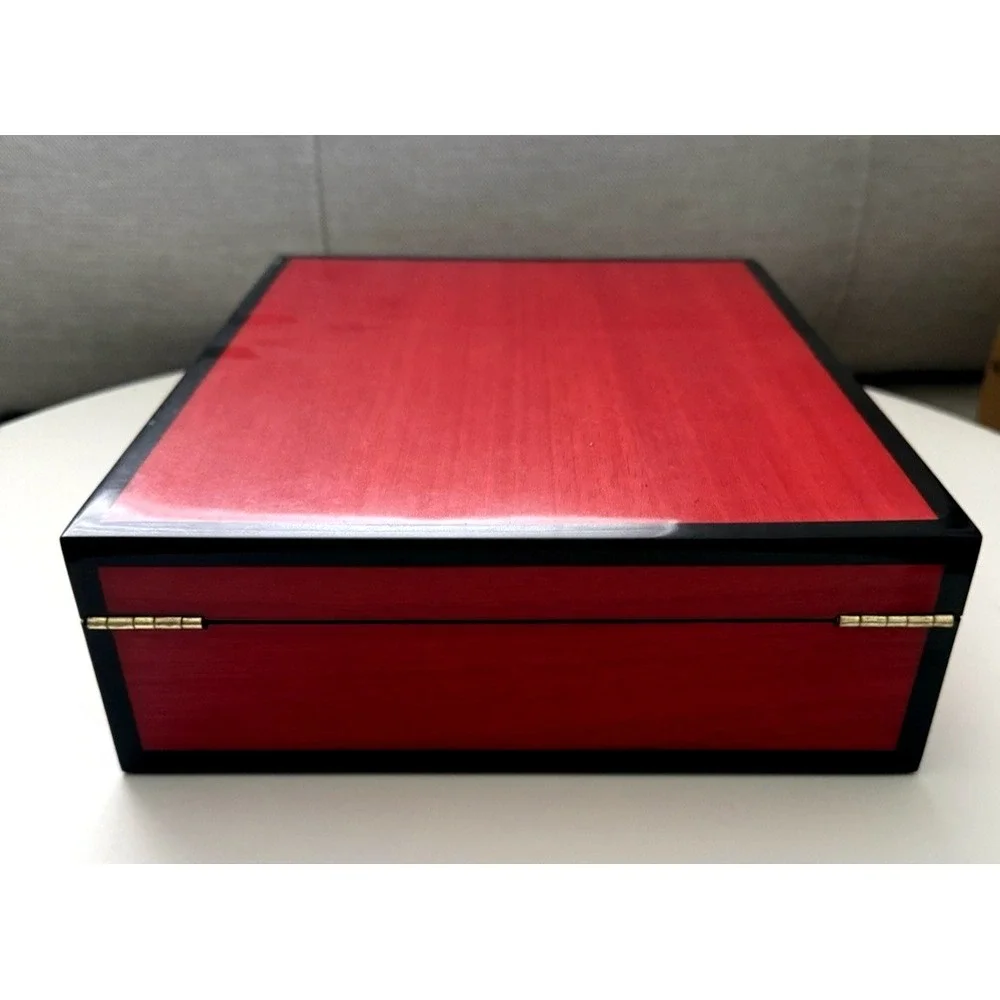 TIGER Maple Wood Tea Caddy By Teavana